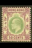 1903 50c Dull Green And Magenta, Wmk CA, SG 71, Very Fine And Fresh Mint. For More Images, Please Visit... - Altri & Non Classificati