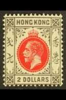 1912-21 (wmk Mult Crown CA) $2 Carmine-red And Grey-black, SG 113, Very Fine Mint. For More Images, Please Visit... - Other & Unclassified