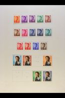 1962-63 Annigoni Definitive Set, SG 196/210, Plus All The SG Listed Additional Shades (10c To 50c), Very Fine... - Other & Unclassified