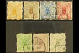 OFFICIALS 1876-1900 Set, Mi 3/9, Fine Used (7 Stamps) For More Images, Please Visit... - Altri & Non Classificati