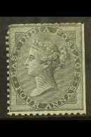 1855 4a Black On Blued Paper, SG 35, Unused. Trimmed To 2 Sides & Other Faults, Cat £1000. For More... - Other & Unclassified