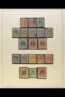 INDORE 1886-1946 Mint And Used Collection On Album Pages. Note 1886 ½a (2 Mint & 4 Used); 1889... - Other & Unclassified