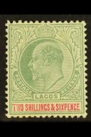 1904 2s6d Green & Carmine, SG 51, Fine Mint, Fresh. For More Images, Please Visit... - Nigeria (...-1960)