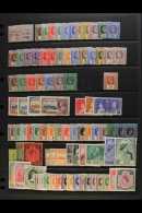 1902-54 FINE MINT COLLECTION Incl. 1902 Surcharges Set, 1912-22 To 2s, 1921-32 To 6d, Die I Set, 1935 Jubilee Set,... - Leeward  Islands