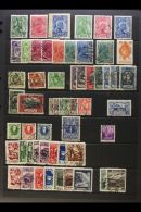 1912-51 FINE USED COLLECTION An Attractive Chiefly All Different Collection Which Includes 1912 Both Sets On... - Altri & Non Classificati