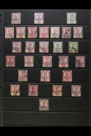 JOHORE 1894-1919 Attractive Used Collection With Most Stamps Being Fine To Very Fine, Includes 1896-99 25c,... - Other & Unclassified