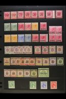 PERAK 1884-1981 MINT COLLECTION / ACCUMULATION Presented On Stock Pages. Includes 1884-91 Opt'd Ranges, 1892-95... - Altri & Non Classificati