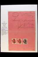 1888 (17 July) Registered Cover To Salamanca, Bearing (on Reverse) 1886 25c & 1887 3c (x2) Stamps (Scott 183... - Mexico