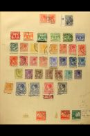 1852 - 1937 ORIGINAL OLD TIME COLLECTION Lovely Range Of Very Fine And Fresh Used Stamps, Highly Attractive And... - Altri & Non Classificati