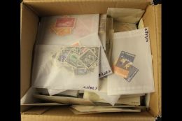 1860's - 1990's SUBSTANTIAL ACCUMULATION A Clean And Mostly Used Assortment In Loads Of Glassine Packets,... - Nicaragua