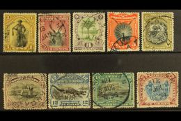 1894 Pictorials Set Complete, SG 66/79, Fine Used (9 Stamps) For More Images, Please Visit... - North Borneo (...-1963)