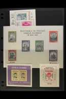 1938-81 MINIATURE SHEET SELECTION An ALL DIFFERENT Never Hinged Mint Selection That Includes 1938 Games, 1964... - Panama