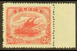 1911-15 2s6d Rose-carmine Lakatoi, Watermark Crown To Right, SG 91w, Very Fine Mint With Margin At Right. For More... - Papua New Guinea