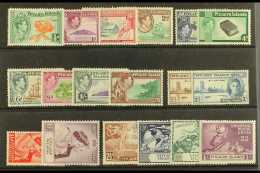 1940-52 KGVI COMPLETE MINT Collection On A Stock Card, SG 1/16, Fine Mint (18 Stamps) For More Images, Please... - Pitcairn Islands