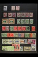 1883-1952 USED ACCUMULATION Includes QV "Tablet" Types To 1s, KEVII To 1s, KGV Defins To 6d, Jubilee Set,... - St.Lucia (...-1978)