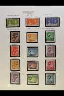 1937-52 KGVI FINE MINT COLLECTION Complete Basic Run Of KGVI Issues Plus Additional Shades Or Papers Of 1938/49... - Seychelles (...-1976)