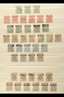 NATAL 1902-1909 USED COLLECTION On Stock Pages, Inc 1902-03 Set (ex 4d), 1902 5s (x3) & 10s (x2), Postally... - Unclassified