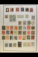 1850-2002 MINT AND USED COLLECTION On Album Pages, Includes A Good Range Of 19th Century Issues Mostly Used,... - Altri & Non Classificati