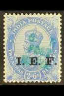 MAFIA ISLAND 1915-16 India KGV Opt'd "I.E.F" 2a6p Bearing Bluish Green "G R Post Mafia" Hand Struck Overprint, SG... - Tanganyika (...-1932)