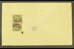 USED IN IRAQ Circa 1880 Cover Addressed In Arabic To Persia, Bearing On Reverse 1876 ½p On 20pa Pair... - Other & Unclassified