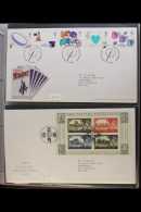 1970-2008 FIRST DAY COVER COLLECTION A Lovely, All Different Collection Of Illustrated First Day Covers With A... - FDC