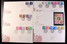 2005-2010 DEFINITIVE COVERS All Different Collection Of Royal Mail Illustrated Definitive And Definitive Prestige... - FDC