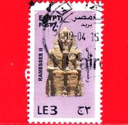 EGITTO - Usato - 2013 - Archeologia - Faraone Ramses II - 3 - Gebraucht