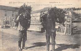 ST PIERRE ET MIQUELON - Nos Voisins De Terre Neuve - Les Marchands De Spruce - Très Beau Cliché - Saint-Pierre-et-Miquelon