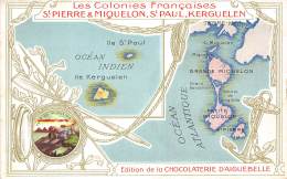 ST PIERRE ET MIQUELON / Carte Illustrée - Saint-Pierre-et-Miquelon