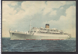 Steamship Society Netherlands  Oranje (schip,  - Built 1939 -  Used - See The 2  Scans For Condition( Originalscan ! ) - Rimorchiatori