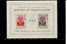 443107052 ARGENTINIE DB 1960 POSTFRIS MINTNEVER HINGED POSTFRIS NEUF YVERT BF 11 - Blocs-feuillets