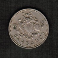 BARBADOS   25 CENTS 1973 (KM #13) - Barbados (Barbuda)