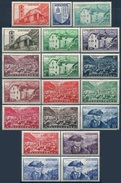 Y&T  N° 119-137 * - Unused Stamps