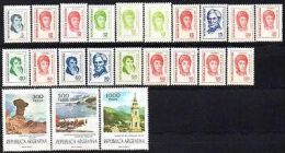 ARGENTINE / ARGENTINA - SERIE COURANTE - 1976-78 (22) - Unused Stamps