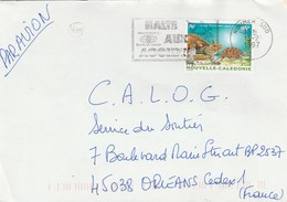 NOUVELLE CALEDONIE YT PA 340 SEUL SUR LETTRE NOUMEA SUD 13/2/97 POUR ORLEANS -TDA173 - Lettres & Documents