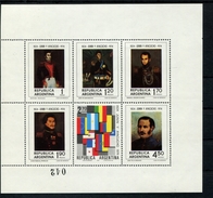 427408927 ARGENTINIE DB 1974 POSTFRIS MINTNEVER HINGED POSTFRIS NEUF YVERT Bf17 - Blocs-feuillets