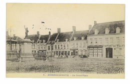 CPA 59 HONDSCHOOTE LA GRAND'PLACE - Hondshoote