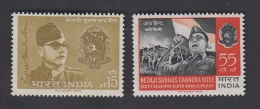 India 1964  INA Symbol  Netaji Subhash Chandra Bose  2v   MNH  #  94984    Inde Indien - Neufs
