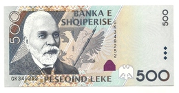 Albania - 500 Leke 2007    ++++++ - Albania