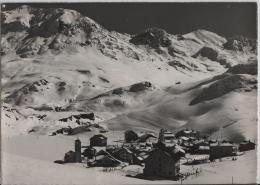 Bivio, 1780 M Und Roccabella Im Winter En Hiver - Photo: Berni No. 8575 - Bivio