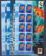 Europa Cept 2001 Gibraltar 4v  4 Sheetlets ** Mnh (F6221) - 2001