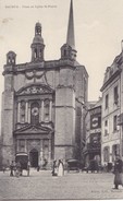 SAUMUR. - Place Et Eglise St-Pierre. Carte Rare - Saumur