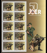 Luxemburg / Luxembourg - Postfris / MNH - Sheet Vrijwilligersleger 2017 - Neufs