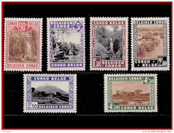 Congo 0197/02*  Parcs Nationaux  H - 1923-44: Neufs