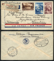 Registered Airmail Cover Sent From Buenos Aires To München (Germany) On 22/AP/1939, With Nice Postage Of The... - Autres & Non Classés