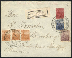 Registered Cover Sent From LA PAZ (Entre Rios) To Germany On 3/JUN/1914 Franked With 24c. (Plowman Issue),... - Sonstige & Ohne Zuordnung