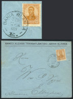 Cover Sent From Bahia Blanca To Germany On 7/JA/1909, Franked With 12c. Orange San Martin In Oval, Excellent... - Sonstige & Ohne Zuordnung