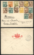 Envelope Of The Royal Hotel Of Buenos Aires, Sent From Buenos Aires To Germany On 29/MAY/1908 With Colorful Postage... - Sonstige & Ohne Zuordnung