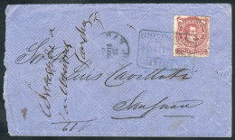 Cover Franked With 8c. (GJ.49) With The Rare Cancel "ESTAFETA AMBULANTE F. C. ANDINO - SAN LUIS Nº2 -... - Sonstige & Ohne Zuordnung