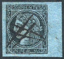 GJ.1, With Typical Pen Cancel Of Corrientes, Excellent Quality! - Corrientes (1856-1880)